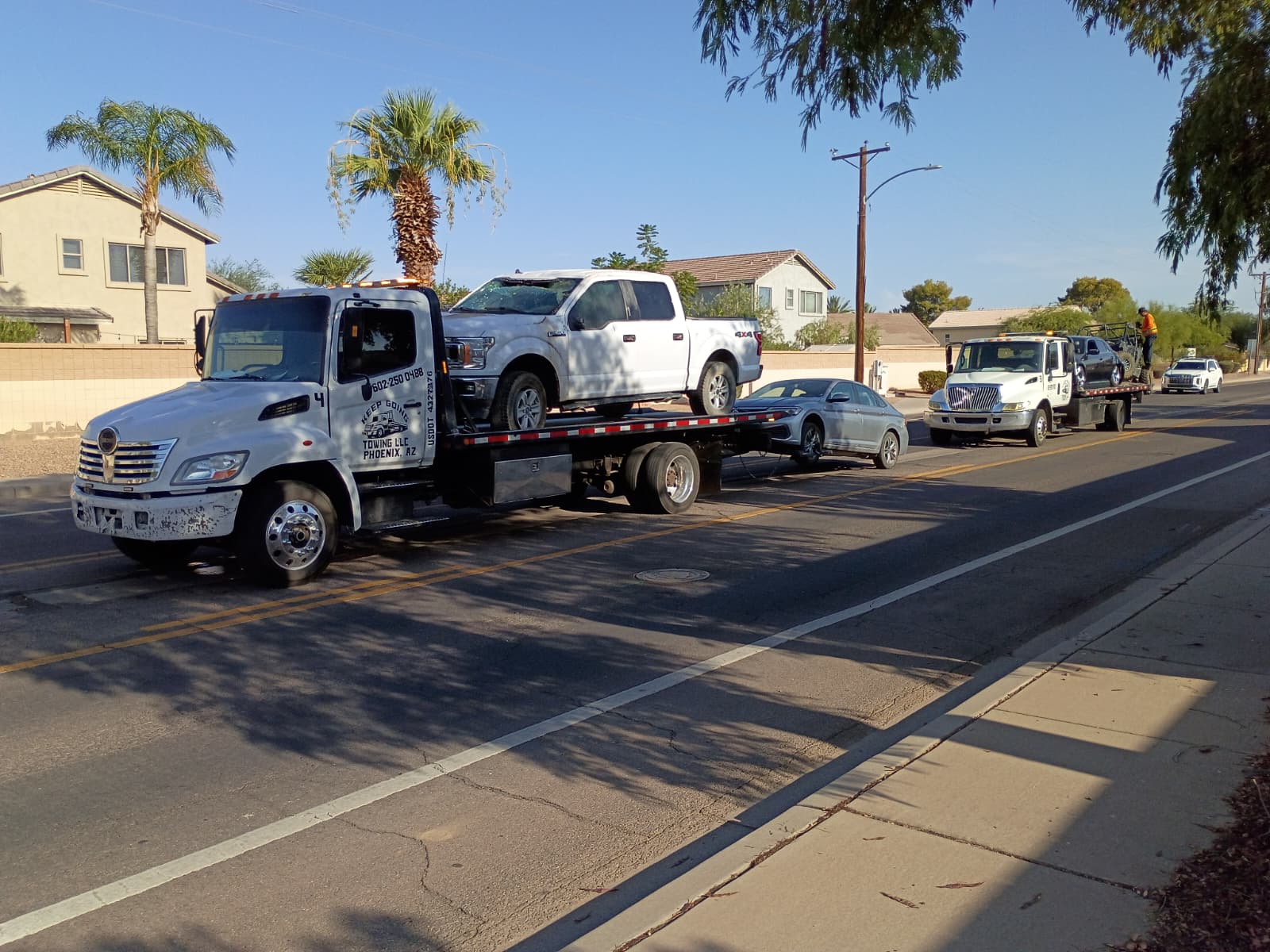 Keep Going Towing junk car pickup in Phoenix 4